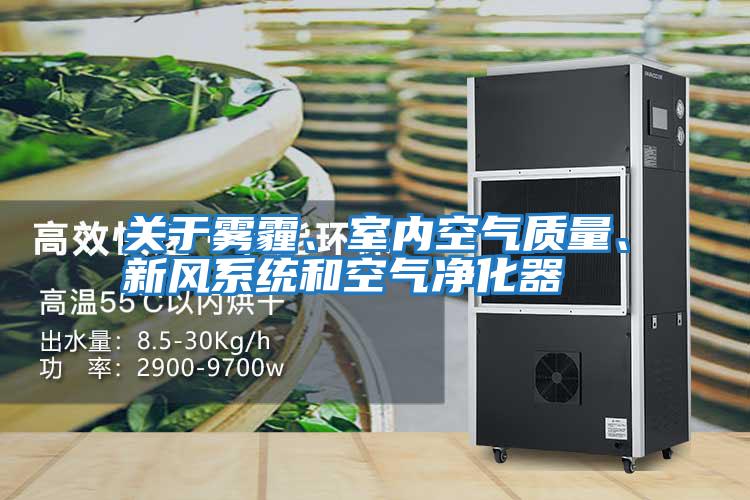 關(guān)于霧霾、室內(nèi)空氣質(zhì)量、新風(fēng)系統(tǒng)和空氣凈化器