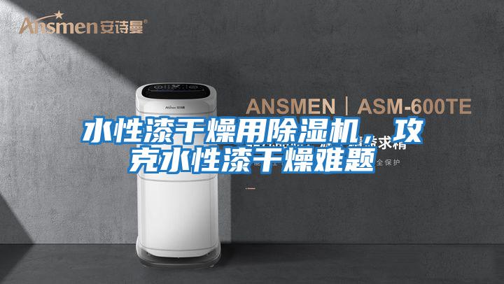 水性漆干燥用除濕機,攻克水性漆干燥難題