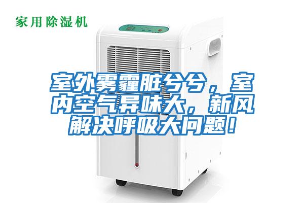 室外霧霾臟兮兮,室內(nèi)空氣異味大,新風(fēng)解決呼吸大問題!