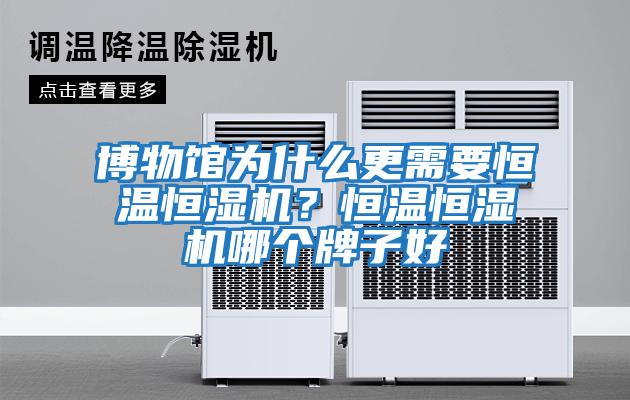 博物館為什么更需要恒溫恒濕機(jī)?恒溫恒濕機(jī)哪個(gè)牌子好