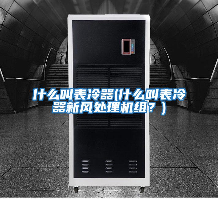 什么叫表冷器(什么叫表冷器新風處理機組？)