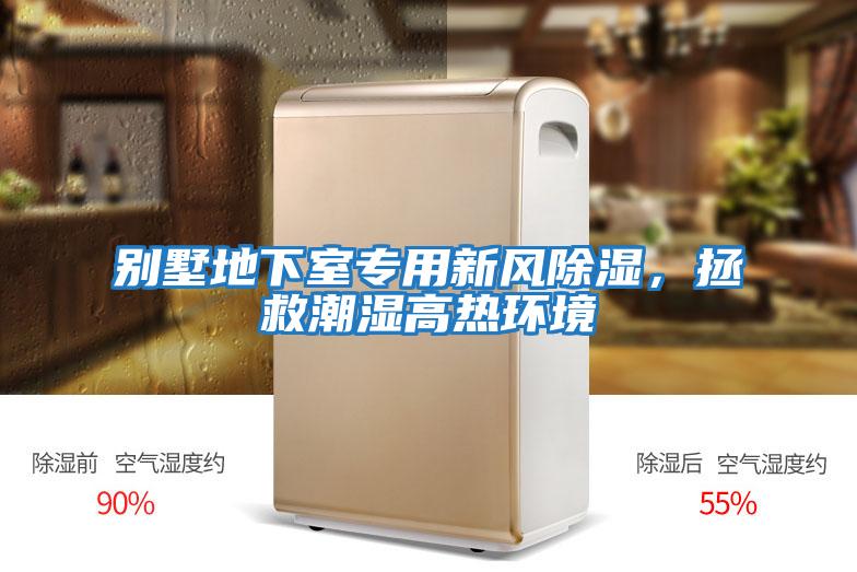 別墅地下室專(zhuān)用新風(fēng)除濕，拯救潮濕高熱環(huán)境