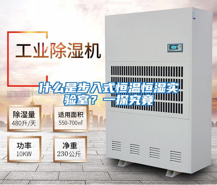 什么是步入式恒溫恒濕實(shí)驗(yàn)室?一探究竟