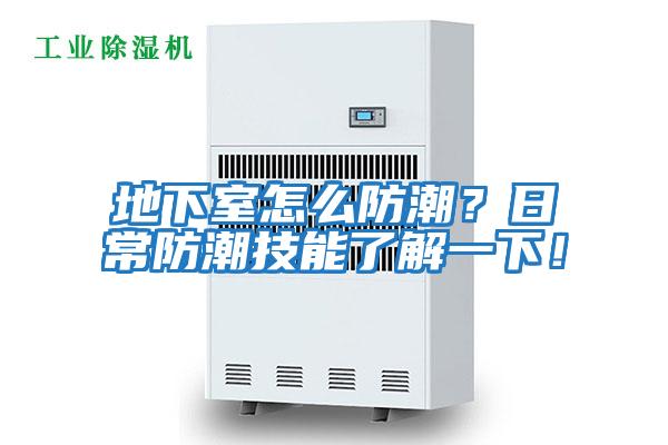 地下室怎么防潮？日常防潮技能了解一下！