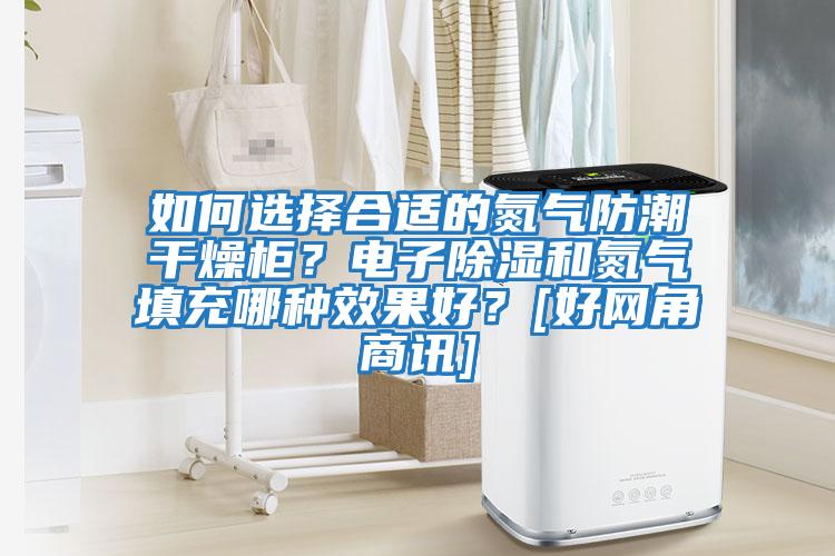 如何選擇合適的氮氣防潮干燥柜？電子除濕和氮氣填充哪種效果好？[好網角商訊]