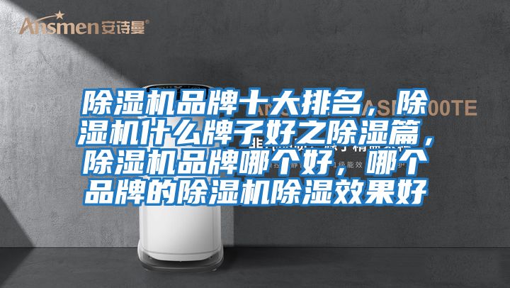 除濕機品牌十大排名,除濕機什么牌子好之除濕篇,除濕機品牌哪個好,哪個品牌的除濕機除濕效果好
