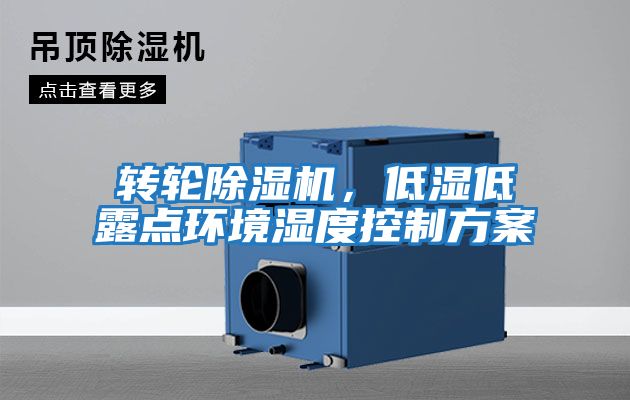 轉輪除濕機，低濕低露點環境濕度控制方案