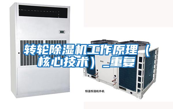 轉(zhuǎn)輪除濕機(jī)工作原理(核心技術(shù))_重復(fù)